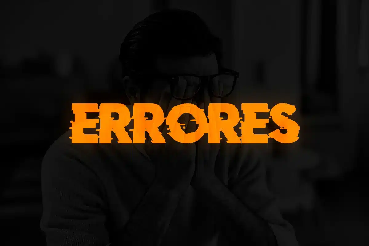 Errores comunes en google ads